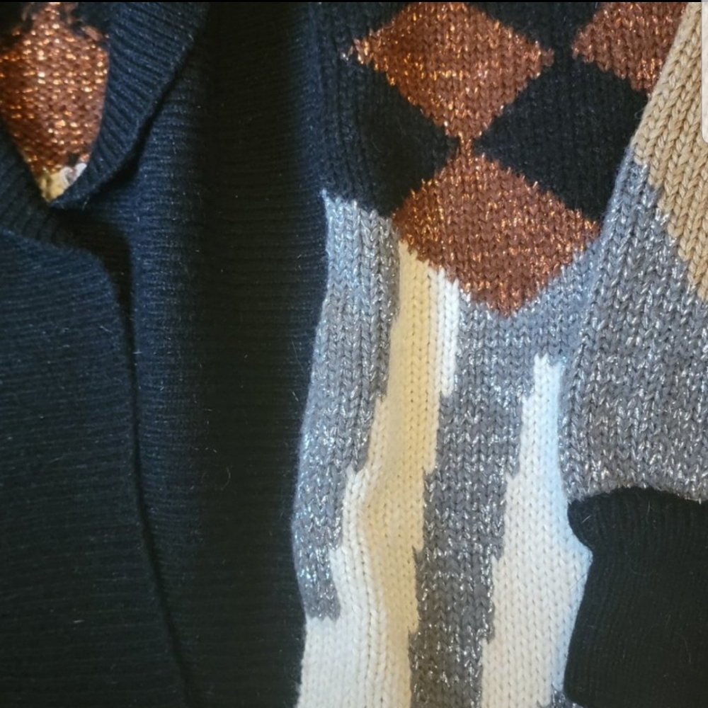 Vintage Bramble Lane Women's Animal Print Cardigan - Picture 8 of 9